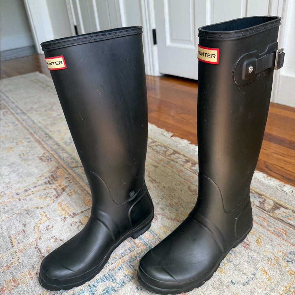 Hunter -Women's Original Tall Rain Boots - Picture 4 of 9